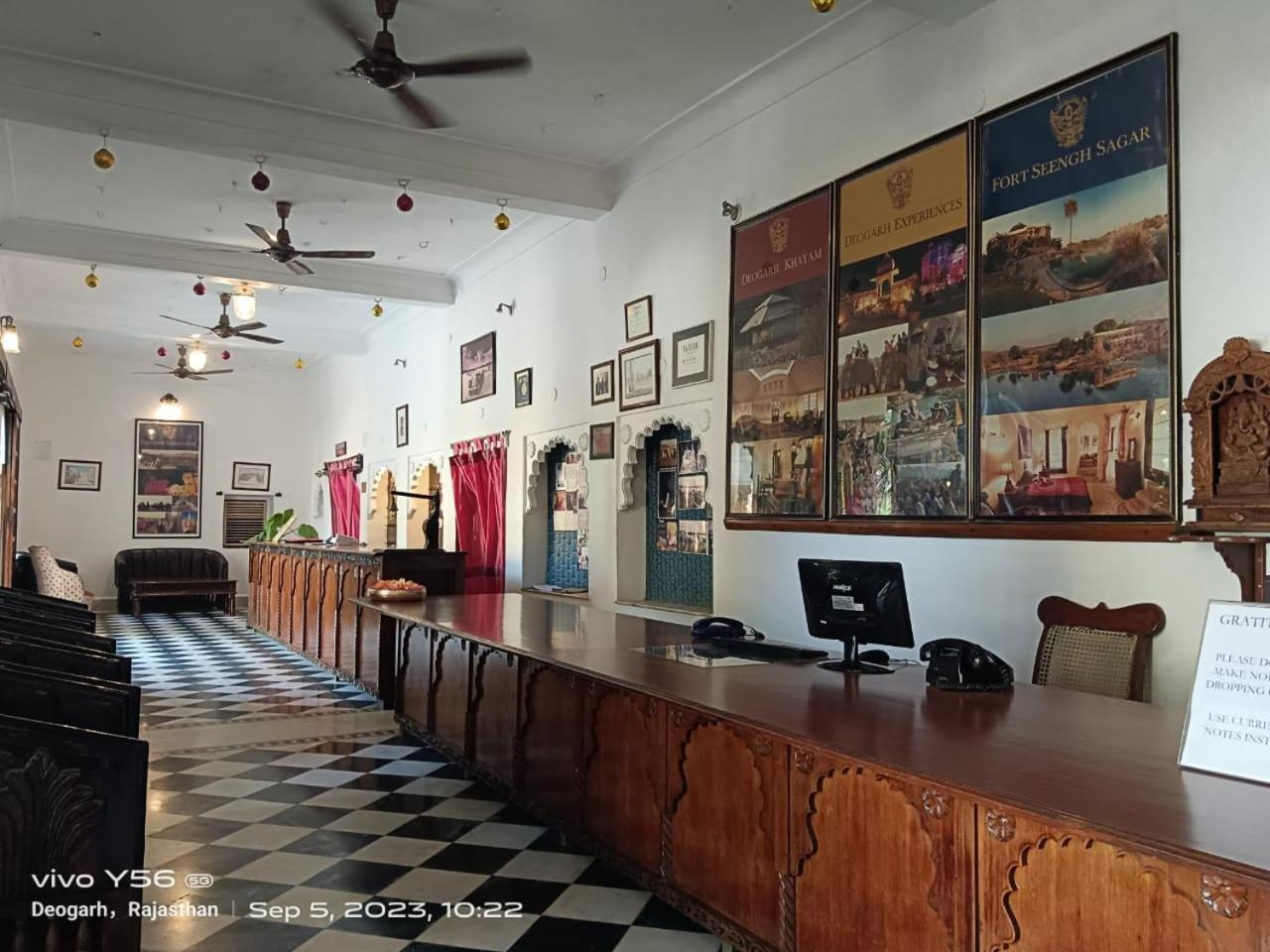 Deogarh Mahal Hotel Devgarh  Eksteriør billede
